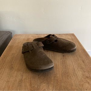 Birkenstock Boston Suede Leather